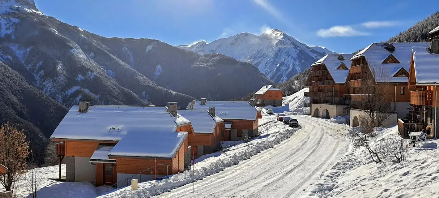 Chalet praloup hiver