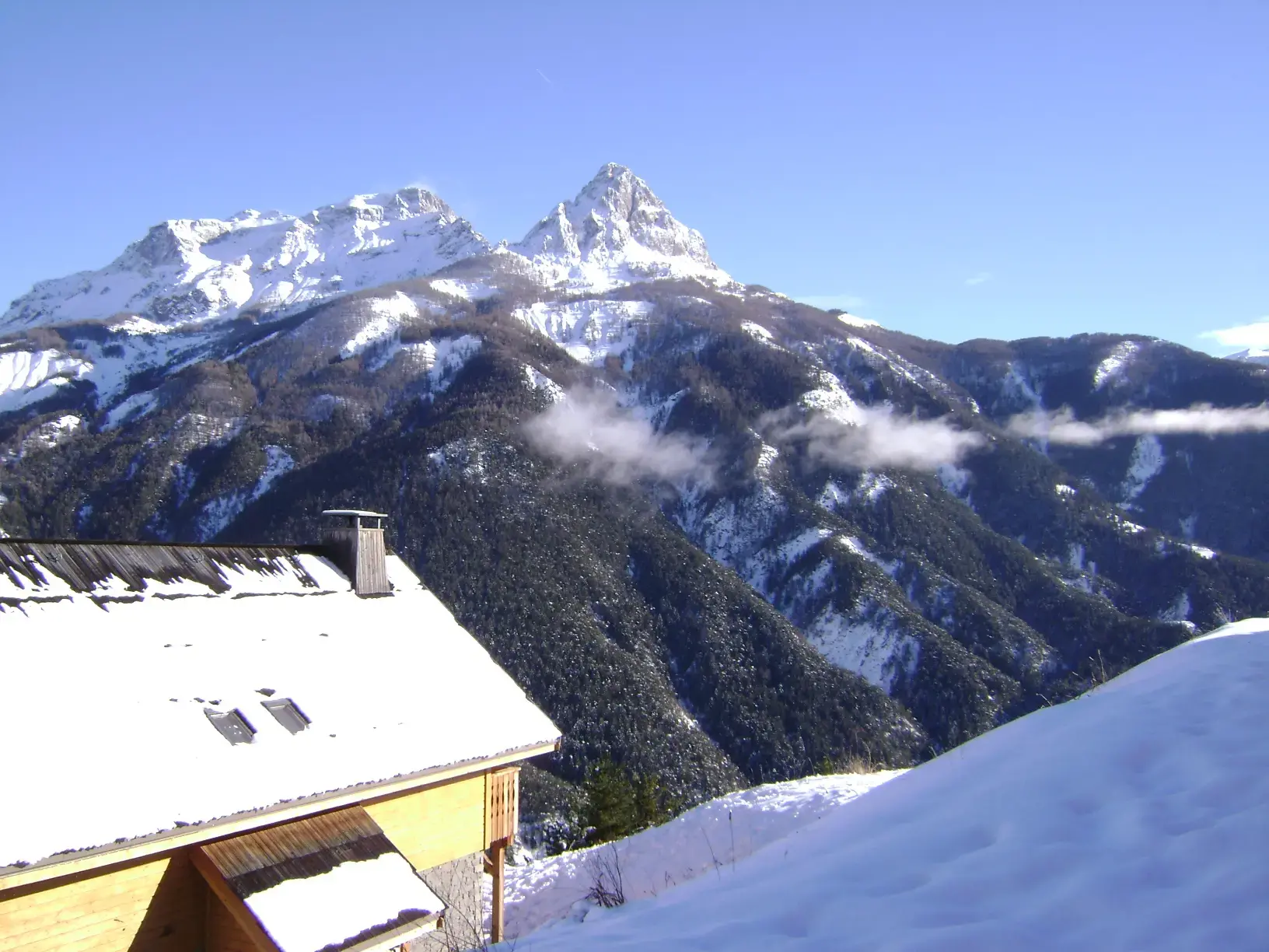 Chalet praloup vue panoramique
